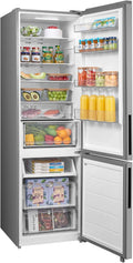Midea Kühl-Gefrierkombination, 201 cm, 443 L, Schwarz, NoFrost, Multi-Airflow, SPACE MASTER