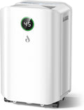 JYMIPA Luftentfeuchter, 20 L, 3 L, Weiß, Elektrisch /Tag Automatische Entfeuchter mit Digitaler, 24H-Timer, Wassertank