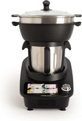CREATE Universalküchenmaschinen, 1200 W, 4,5 L, Schwarz, /CHEFBOT TOUCH PRO CONNECT/Multifunktionale intelligente