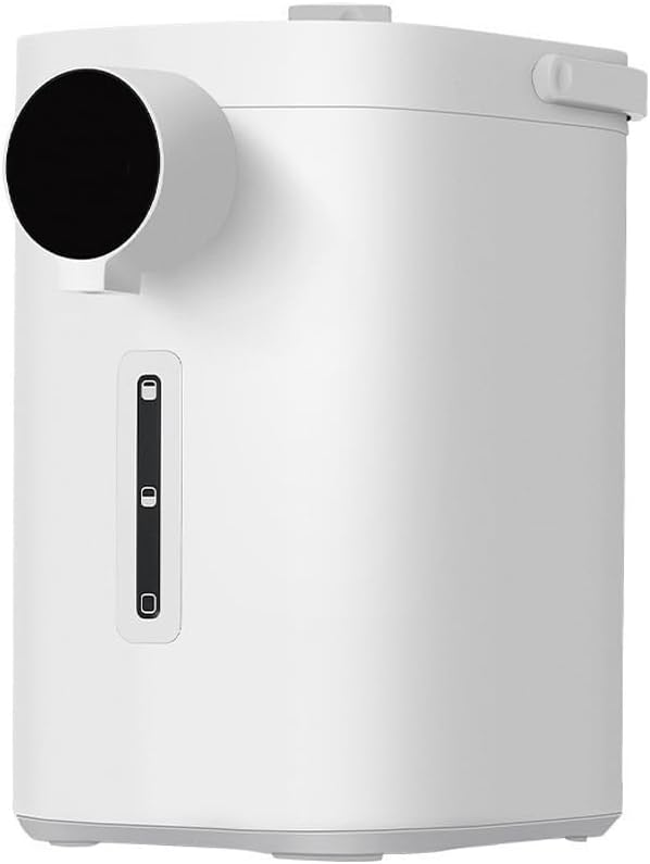 Heißwasserspender, 5 L, Silber, Elektrischer mit 8 Temperatureinstellungen, Fassungsvermögen, Edelstahl-Design für schnelles Kochen in der heimischen