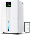 Airfish Luftentfeuchter, 5,5 l, 30 l, Weiß, /Tag, Smart WiFi mit Wassertank, Auto-Abtauung, Schlafzimmer & Wohnzimmer