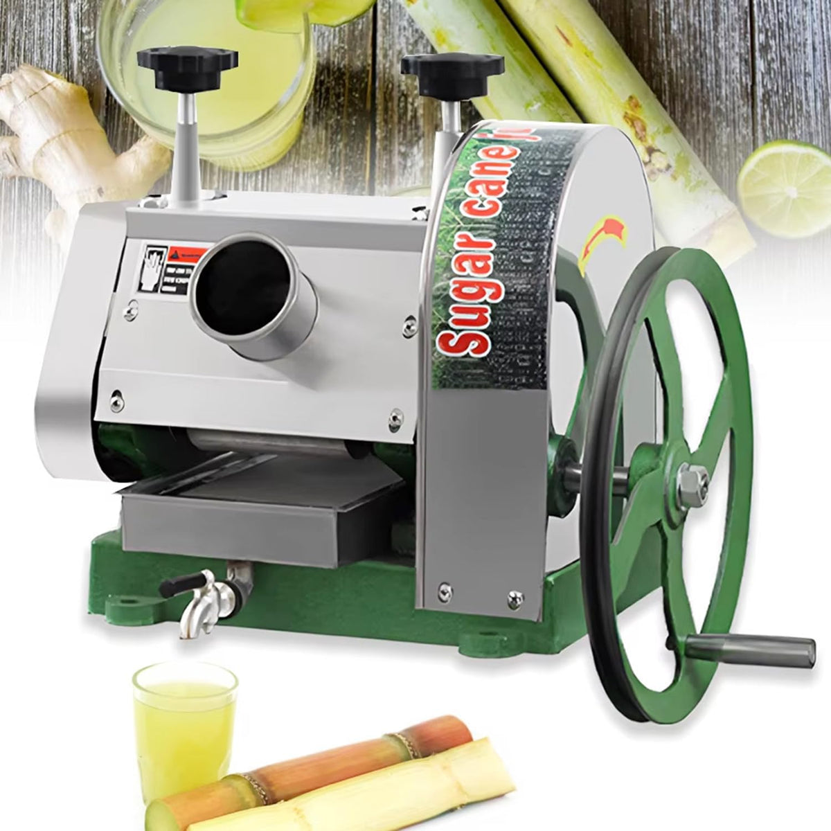 RETRIN Saft- & Zitruspressen, 40 x 38 x 32 mm, 50–100 kg/h, 50 Kg, Edelstahl, Silber