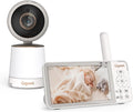 Gigaset Videoüberwachungsgeräte, Weiß, Baby 500 Video, Video-Babyphone mit HD-Videoübertragung, sichere FHSS-Technologie