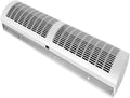 SSDDLZEQ Ventilatoren, 60 cm, Weiß, Luftschleier für Türen Kommerzieller wandmontierter