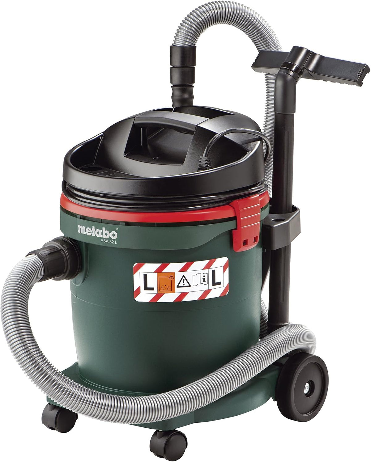 metabo Nass-,Trockensauger für Werkstätten, 3.2 m, 32 L, 5m, Schwarz, Allessauger/Nass Trockensauger ASA (602013000)