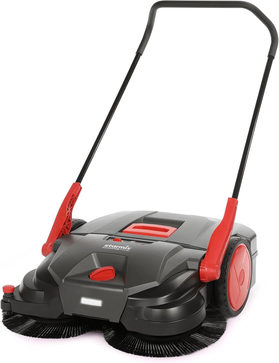 Starmix Kehrer, 3600 m, 18 V, 77 cm, 40 L, Schwarz, Kehrmaschine Durosweep 77 Pro (Handkehrmaschine, Kehrbreite