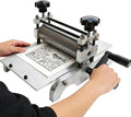 PRECISTECH Druckpressen, Braun, Handbetriebene Druckpresse, Heimstudio Druckwerkzeug, Kupferdruckpresse Und Holzblockpresse