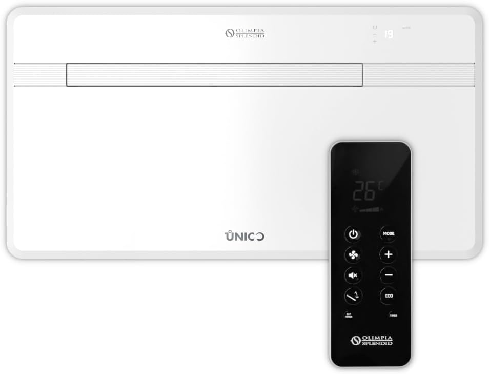 Olimpia Splendid Klimaanlage, Weiß, Unico Evo 20 HP Pvan, ohne Außeneinheit, Klimagerät mit Wärmepumpe, Integriertem Wlan